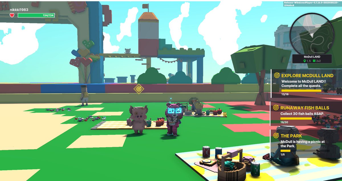 Nikwizards's tweet photo. @TheSandboxGame I found McDull in McDull LAND! 🐷 #LunarNewYearTSB https://t.co/YXeyVLkxWE