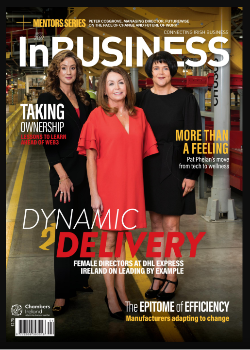 DHLExpressIre's tweet photo. Breaking barriers and smashing the glass ceiling! We're thrilled to see three of our powerhouse female directors making waves in the latest issue of InBusiness magazine! 
#WomenInLeadership #DynamicDelivery https://t.co/cZFLKJFjl8