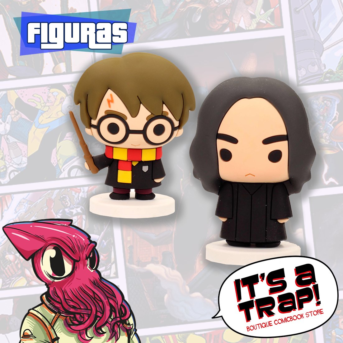 itsatrapcomic's tweet photo. ¡Recomendado It's a trap a Trap Boutique Comicbook store! Mini figuras de Harry Potter.
#harrypotter #harrypotterlove #hogwarts #potterhead #harrypotterliebe #harrypotterfans #jkrowling #pottermore #pottery #potter #gryffindor #photography #harrypotterlover #wizard #wizardworld https://t.co/nbTaCYnlQ7