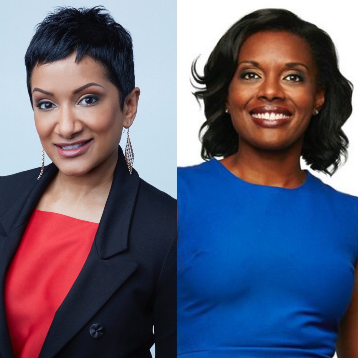 jeanpaulcomedy's tweet photo. I love how HUGE the importance of this pic and these two women are. 
Large ups to @CityNatasha Chief Meteorologist and @CityTammie New Full Time News Anchor 🔥🔥 🇹🇹🇯🇲 #BigTings https://t.co/ZJ9YJH8SlH