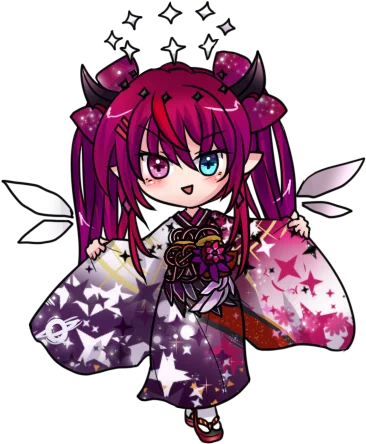 IRysちゃんの着物～～#IRySart 
