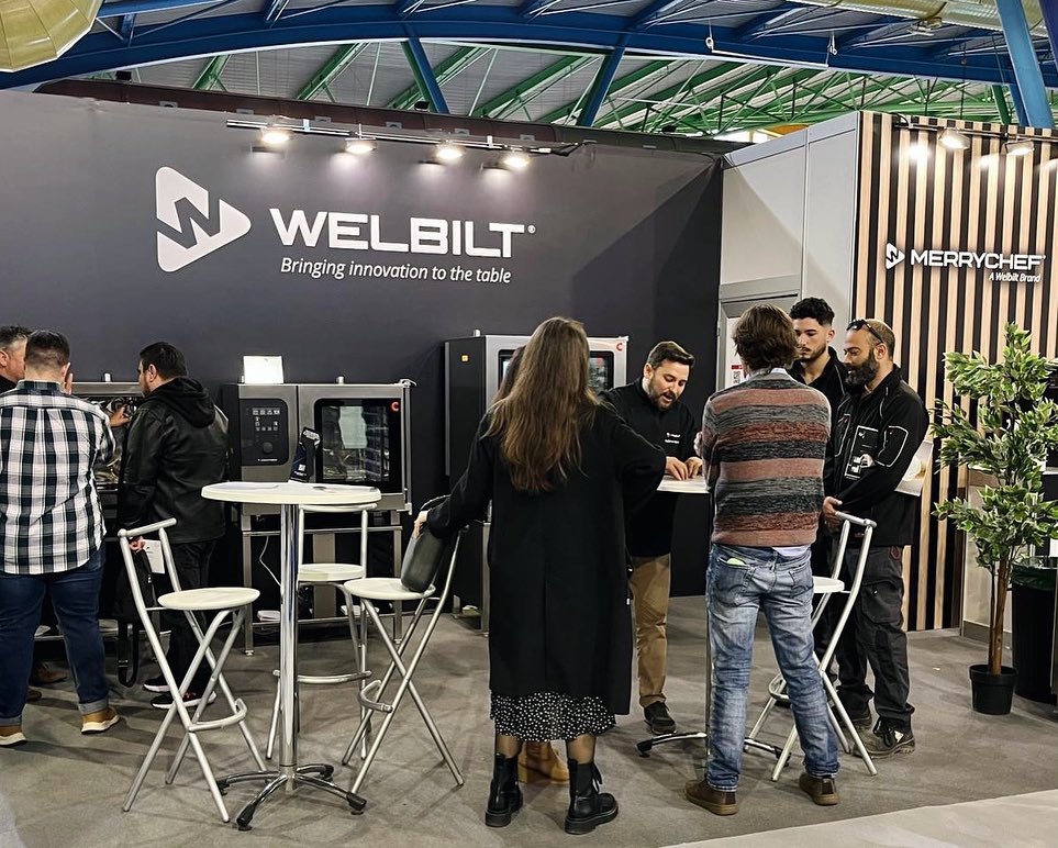 Welbilt_Iberia's tweet photo. ¡Qué bien lo pasamos esta semana en el Salón de Innovación y Hostelería H&T de #Málaga! Muchísimas gracias a todxs lxs que vinisteis a vernos y a descubrir las últimas novedades de @convotherm, @merrychef_W y nuestro nuevo lavavajillas #wMAXX. ¡Nos vemos muy pronto! ❤️#hyt2023 https://t.co/HrgBZ8EMP2