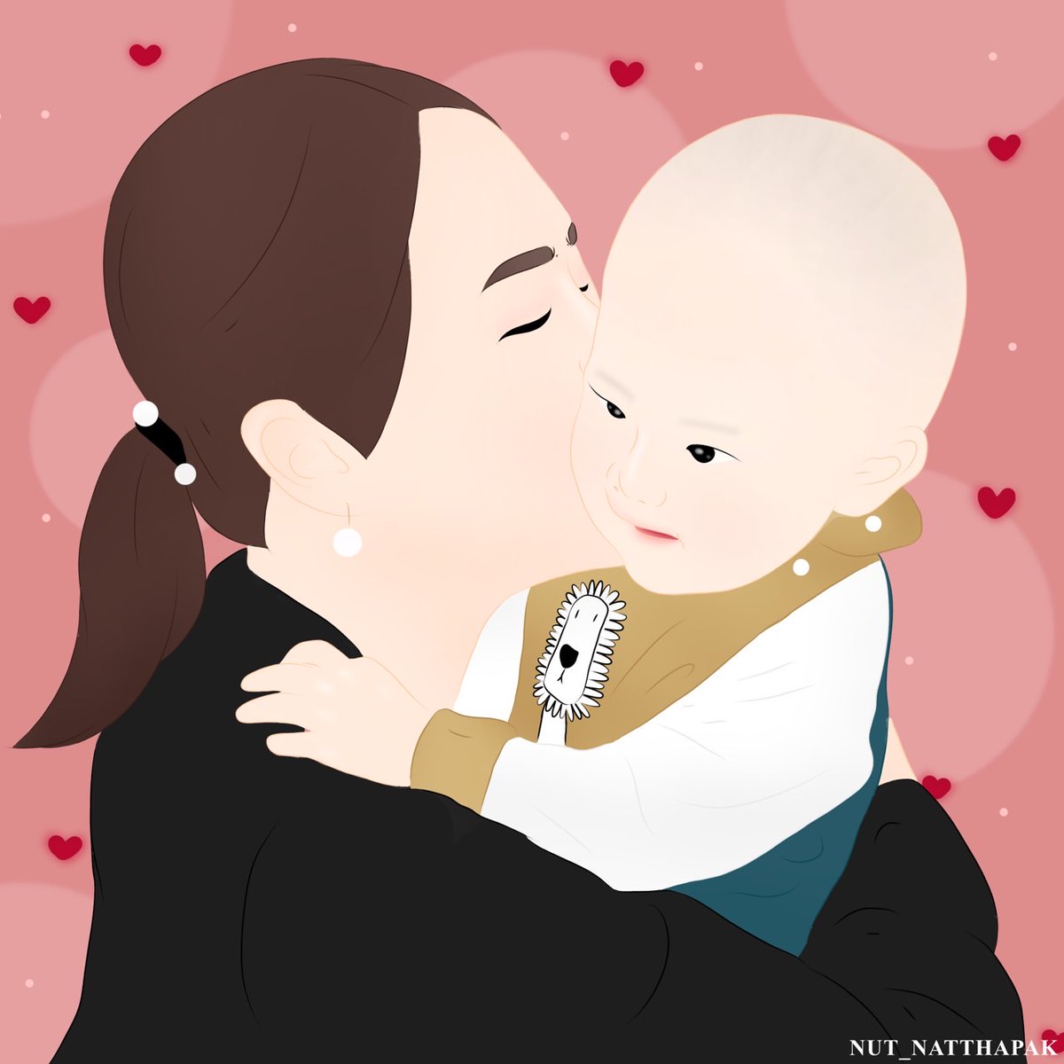 Nut_Natthapak's tweet photo. แพนเตอร์น้อยของโกวอิ่ม😚❤️ @aim_theerarat https://t.co/JRcPkfDyMt