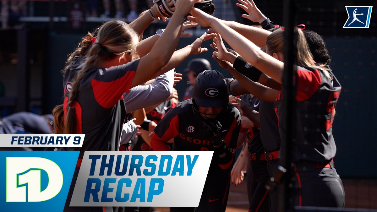 Read up on all the thrilling action from yesterday's Opening Day!

🔗 on.ncaa.com/1ns8w0

#NCAASoftball x <a href="/D1Softball/">D1Softball</a>