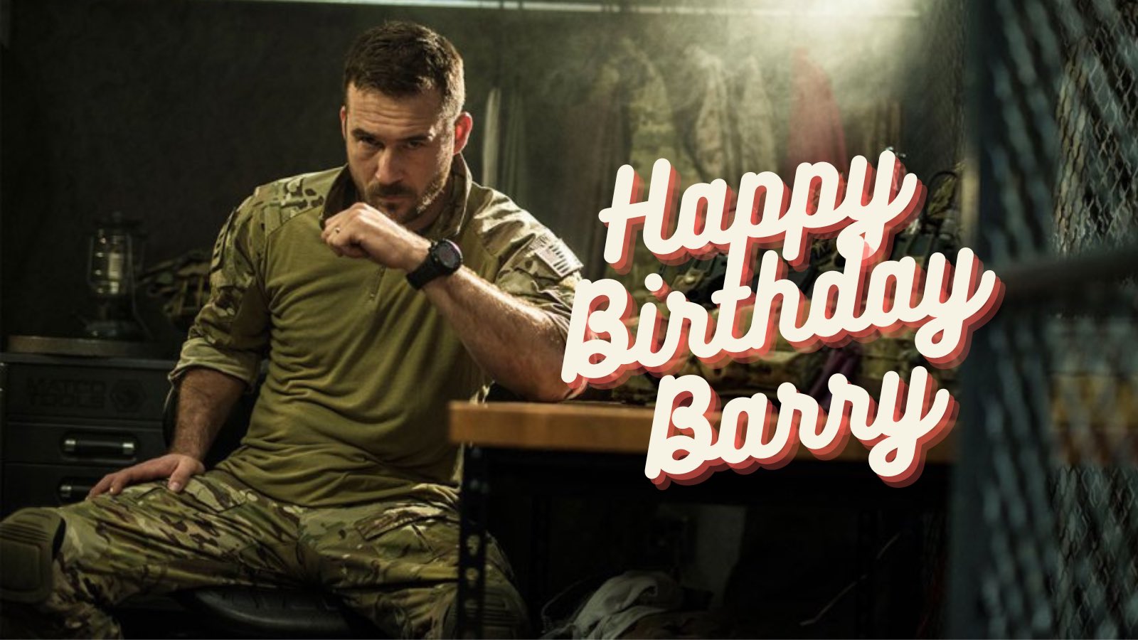 To the man that gave me my latest respawn , Happy Birthday Barry Sloane. 

Cheers, Mate! 