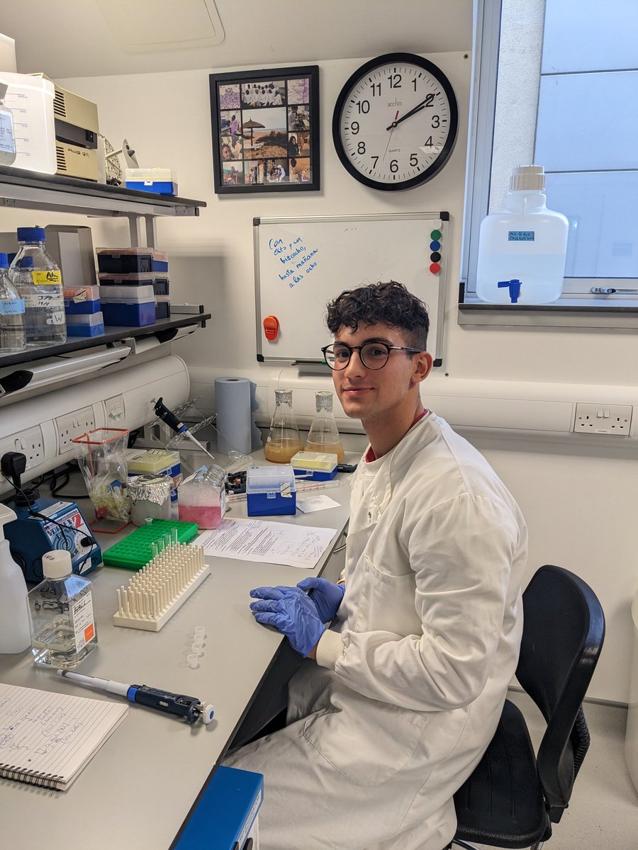 Our <a href="/immhonours/">ImmHonours at Edinburgh</a> students are in full swing with their research projects! 

Gabriel is doing his first independent #flowcytometry experiment today in the @LabMooney. 

(DM us your photo/caption to share!)