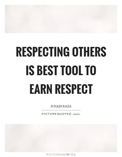 Respecting others starts with respecting yourself.
#respectothers #self_respect