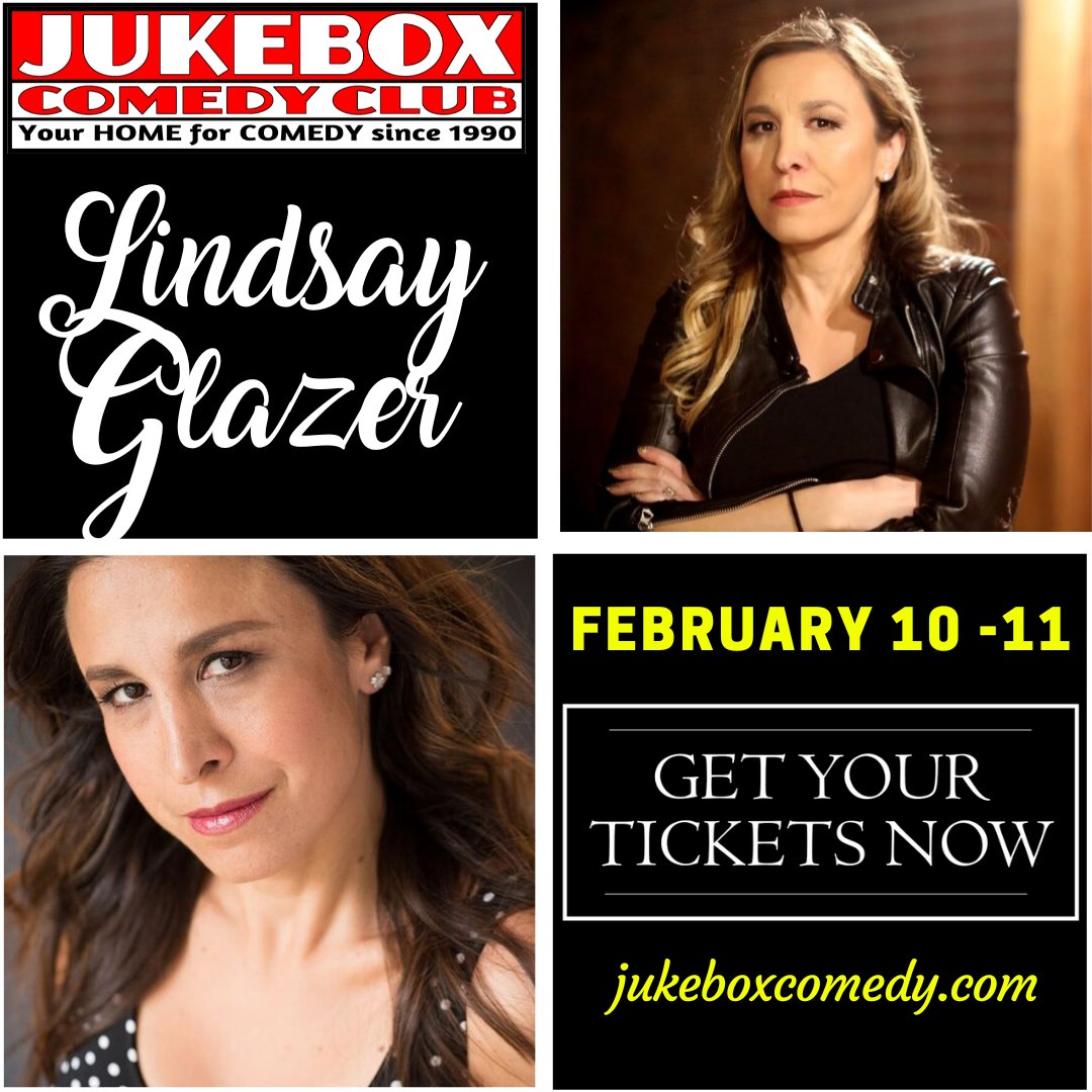 jukeboxcomedy's tweet image. Peoria native Lindsay Glazer returns this weekend! - mailchi.mp/2bf1ec952ff4/j…
