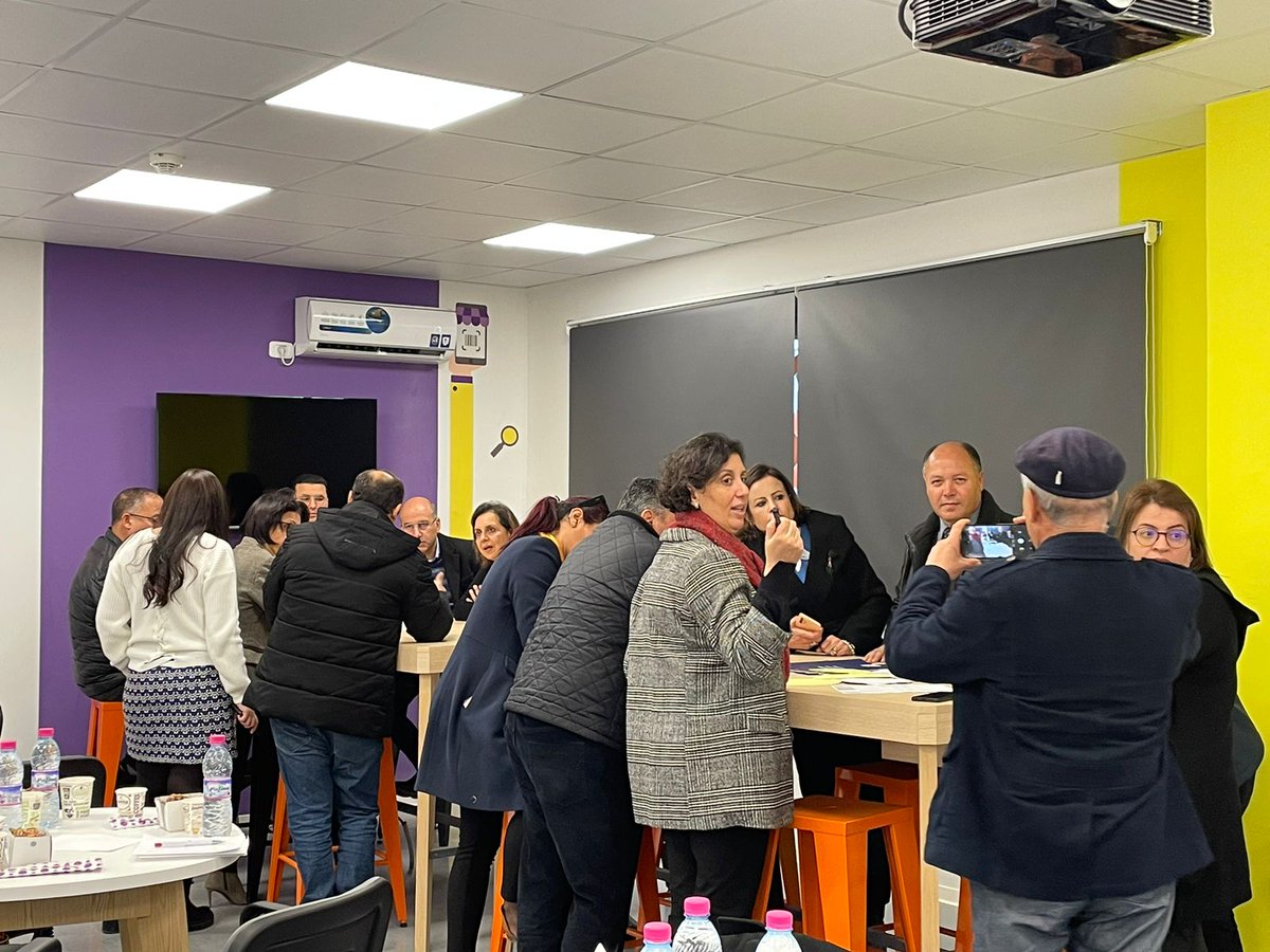 Des échanges constructifs autour de l'employabilité dans les régions Sfax et Kairouan avec des acteurs locaux et des représentants des structures d'appui (UPMI,Sfax International,CONECT,CGDR,Centre d affaires,IEEE..)#OrangeDigitalCenter #GIZ #Emploi <a href="/HadjAliIslem1/">Hadj Ali Islem</a> <a href="/OrangeTN_Plus/">OrangeTNplus</a>