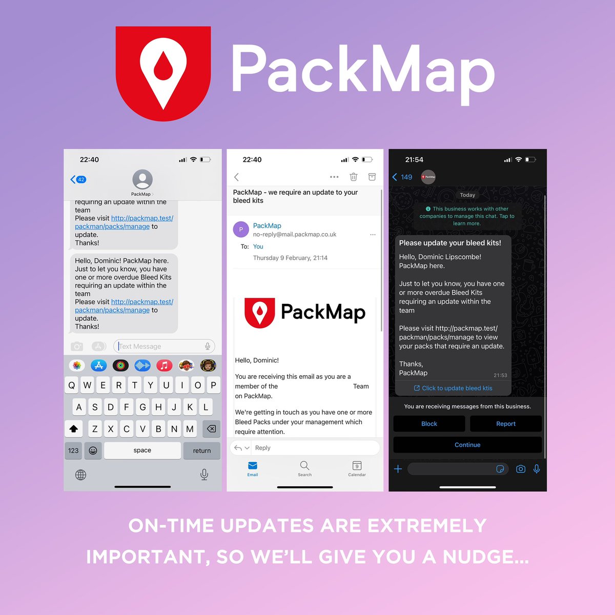 PackMap tweet media