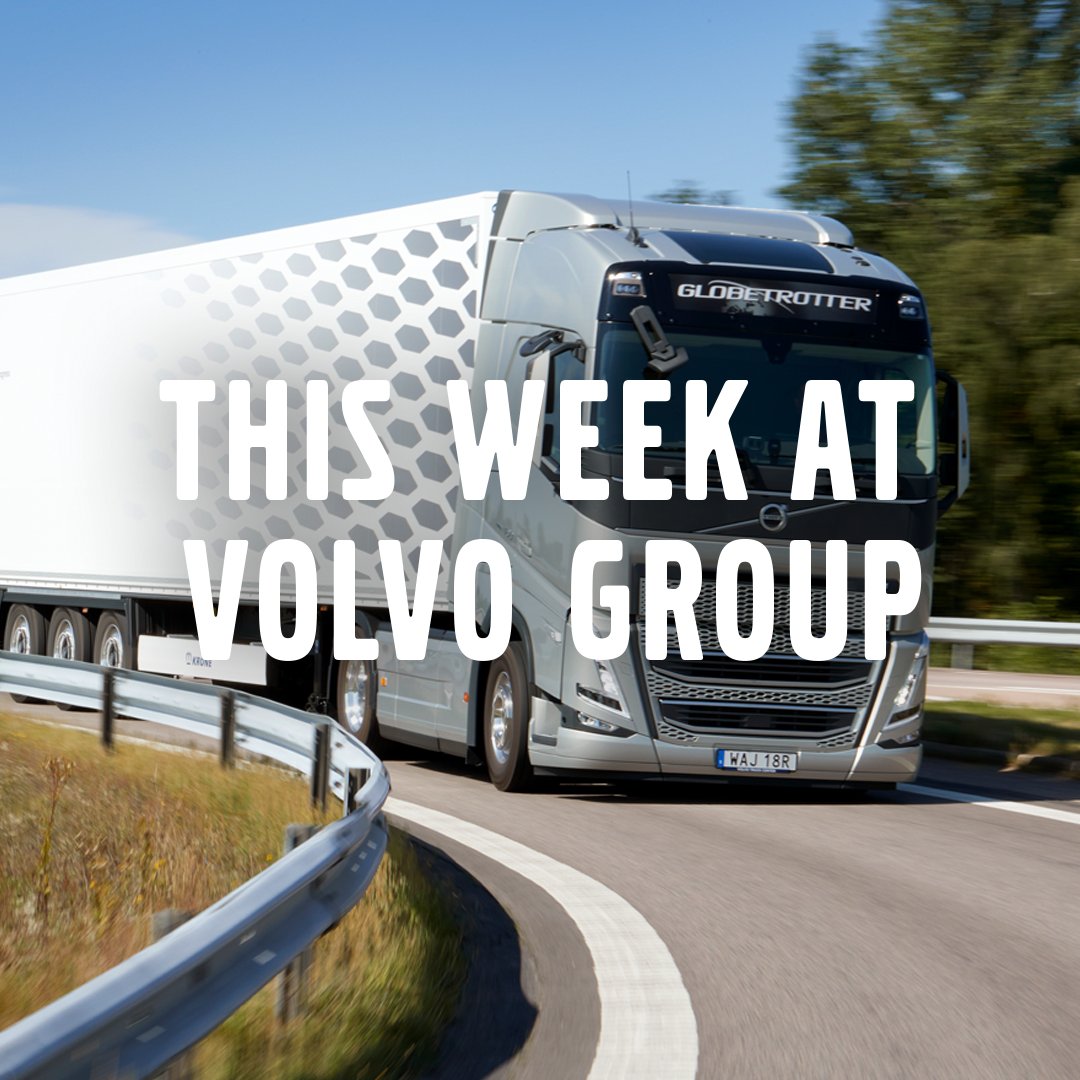 VolvoGroup's tweet photo. #VolvoGroupWeek – this week's highlights:
➡️ All-time high deliveries of trucks for @VolvoTrucks in 2022
➡️ Paris gets 18 electric @RenaultTrucksCo E-tech D Wide to collect waste
➡️ @VolvoGroup joins EU competitiveness ministers to discuss green transition agenda https://t.co/lPVUCYPfPA