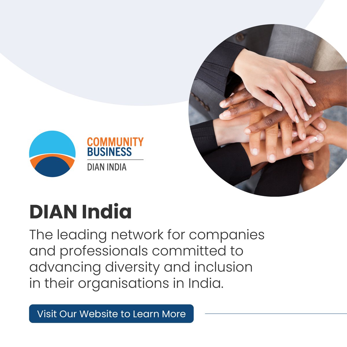 📣NETWORK: Diversity & Inclusion Asia Network India (DIAN India) 👉Find Out More: communitybusiness.org/networks ------------ DIAN India is the leading network for companies and professionals committed to advancing diversity and inclusion in their organisations in India.