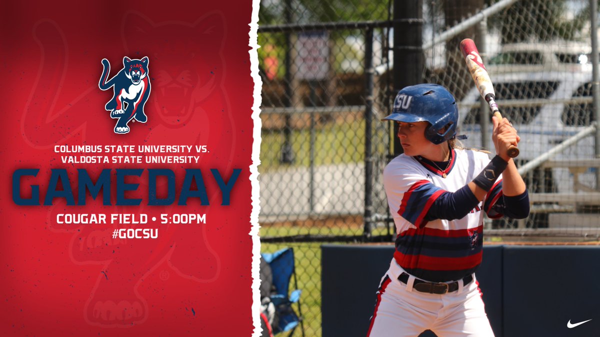 𝙩𝙝𝙚 𝙢𝙤𝙢𝙚𝙣𝙩 𝙬𝙚'𝙫𝙚 𝙗𝙚𝙚𝙣 𝙬𝙖𝙞𝙩𝙞𝙣𝙜 𝙛𝙤𝙧...

🆚 Valdosta State University
🕔 5:00pm 
🏠 Cougar Field 
🎥 bit.ly/3DX96r9
📊bit.ly/3EkLa1h 

🐾 #GoCSU | #GoCougs 🐾