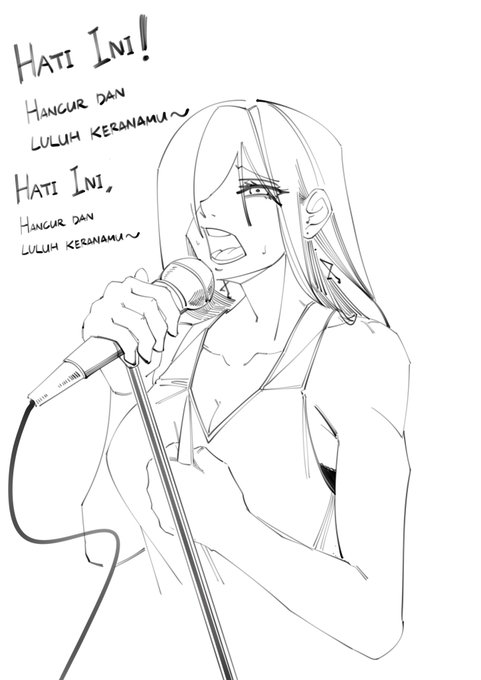 rkgk on ipad with yuri singing some malaysian song 