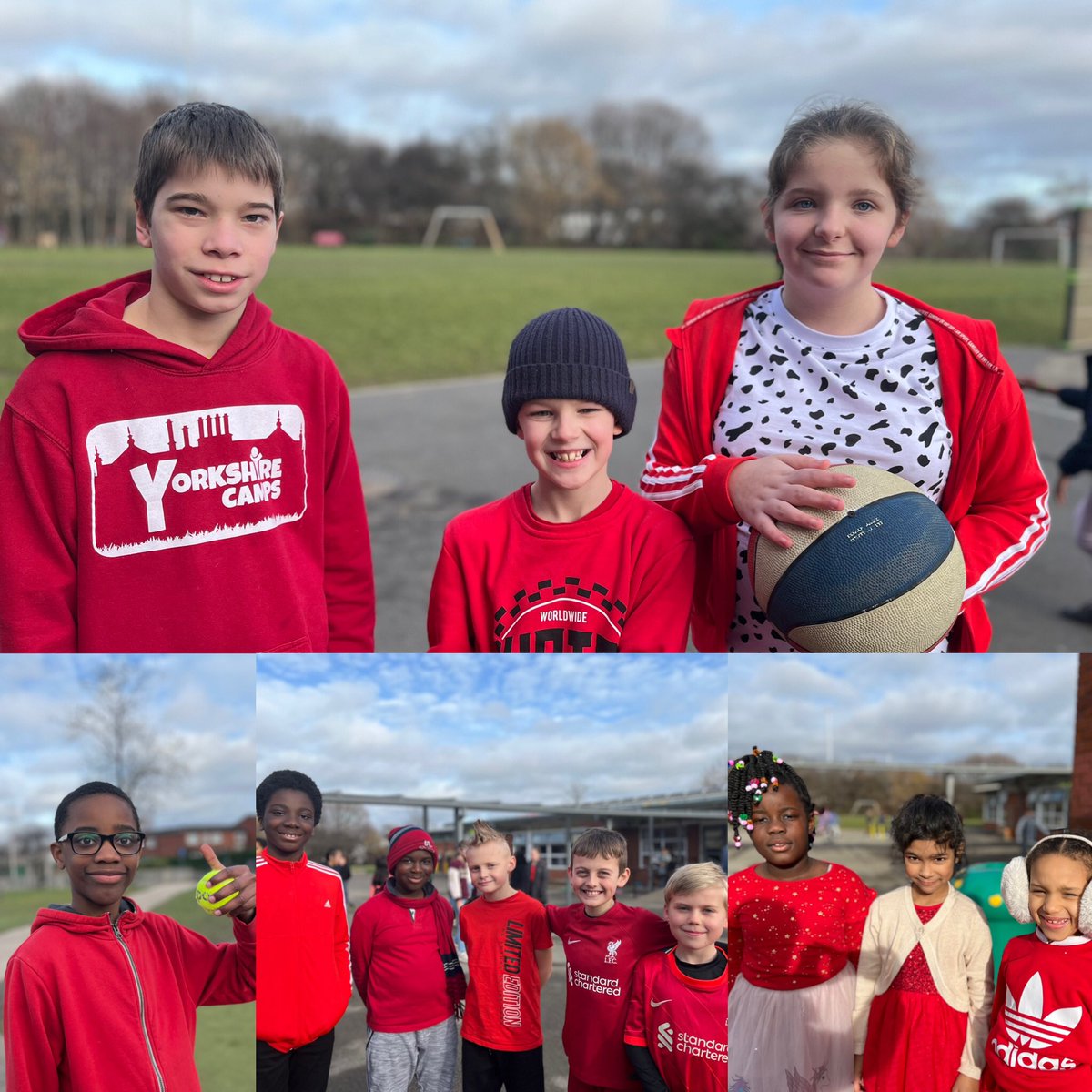 Well done to everyone for wearing red and raising £283 for the  Children’s Heart Surgery Fund ❤️❤️❤️❤️❤️