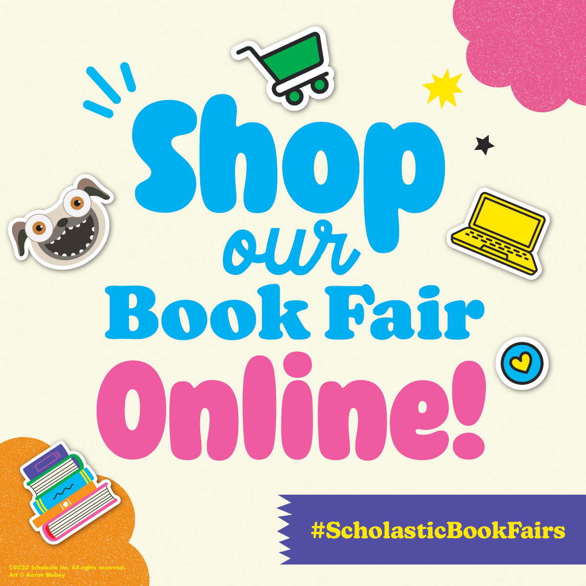 Library_SBE's tweet photo. Want to shop early? Or surprise someone you love?
Shopping is now open for our Book Fair Online! Visit our homepage at https://t.co/2ec7jAvhva for more info. https://t.co/PEKDV7Dkab