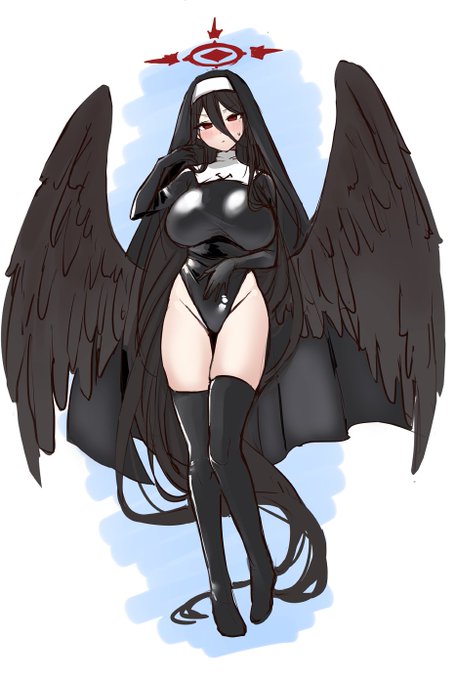 ハスミの覚悟見たいから描いた 