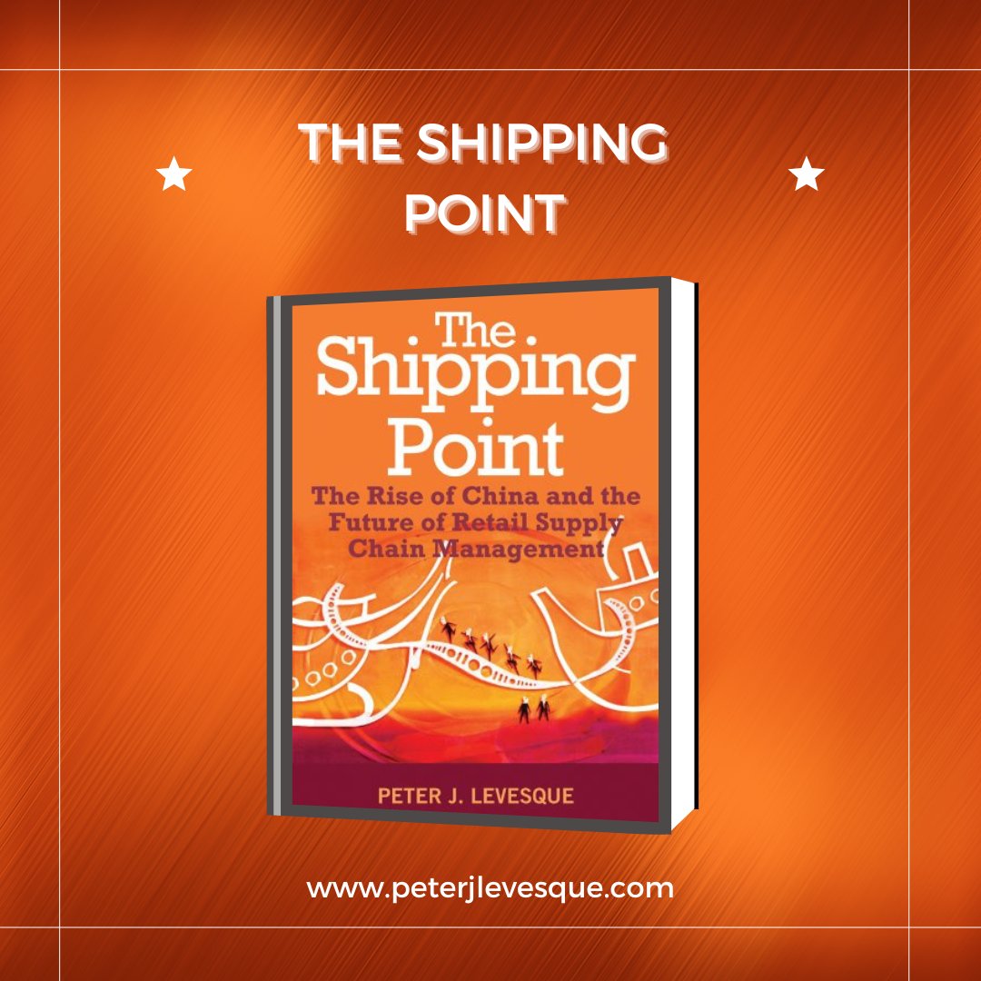 Peterjlevesque's tweet photo. The Shipping Point: The Rise of China and the Future of Retail Supply Chain Management is a fascinating look at China's massive transformation from a global manufacturer to a global consumer marketplace.
.
#strategyplanning #logistics #supplychain #globalmanufacturer #fascinating https://t.co/BLHKq8r7In
