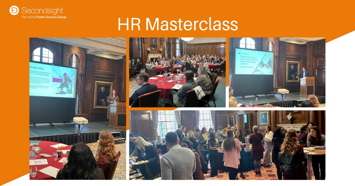 Secondsight_UK's tweet image. We had a fantastic time yesterday hosting our HR Masterclass. Thank you to our presenters for sharing their knowledge and expertise with us all and to our guests for making the event so successful! #HRMasterclass #employeewellbeing #HRprofessionals #HRevent