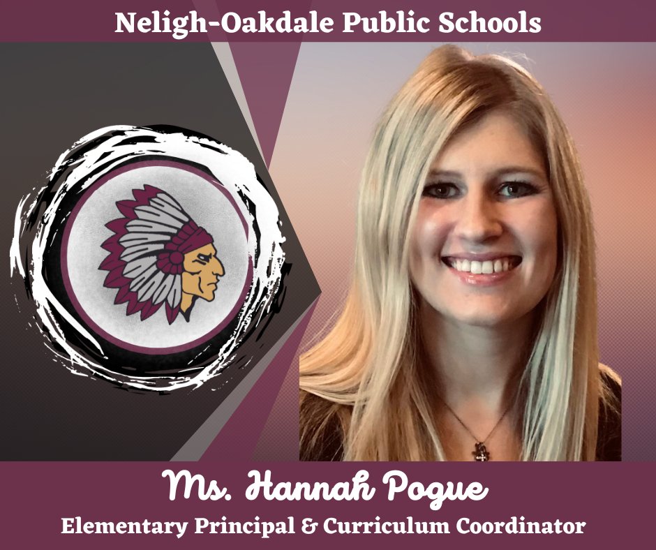 N-OPS is excited to Welcome Ms. Hannah Pogue as our new Elementary Principal/Curriculum Coordinator. Ms. Pogue brings with her many skills and experiences that will help to round out the Admin Team. We look forward to her joining our Warrior family this summer!!