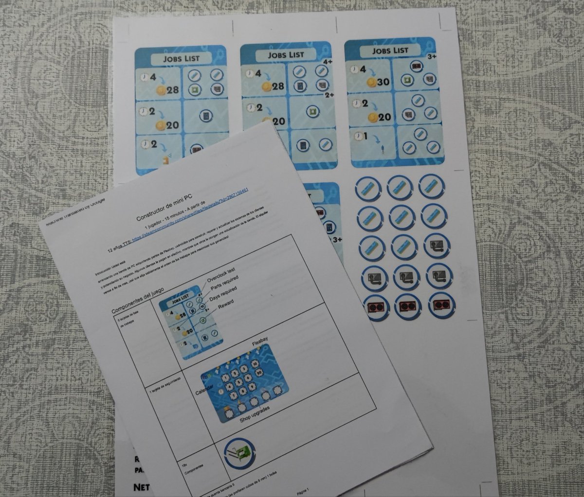 KholiastBG's tweet photo. Otros 4 juegos Pnp de 9 cartas terminados. Y como no pronto los traigo al canal. 👏🏻👏🏻👏🏻 

#juegosdemesa #pnp #kholiastbg #boardgame https://t.co/4RWukEJOKV