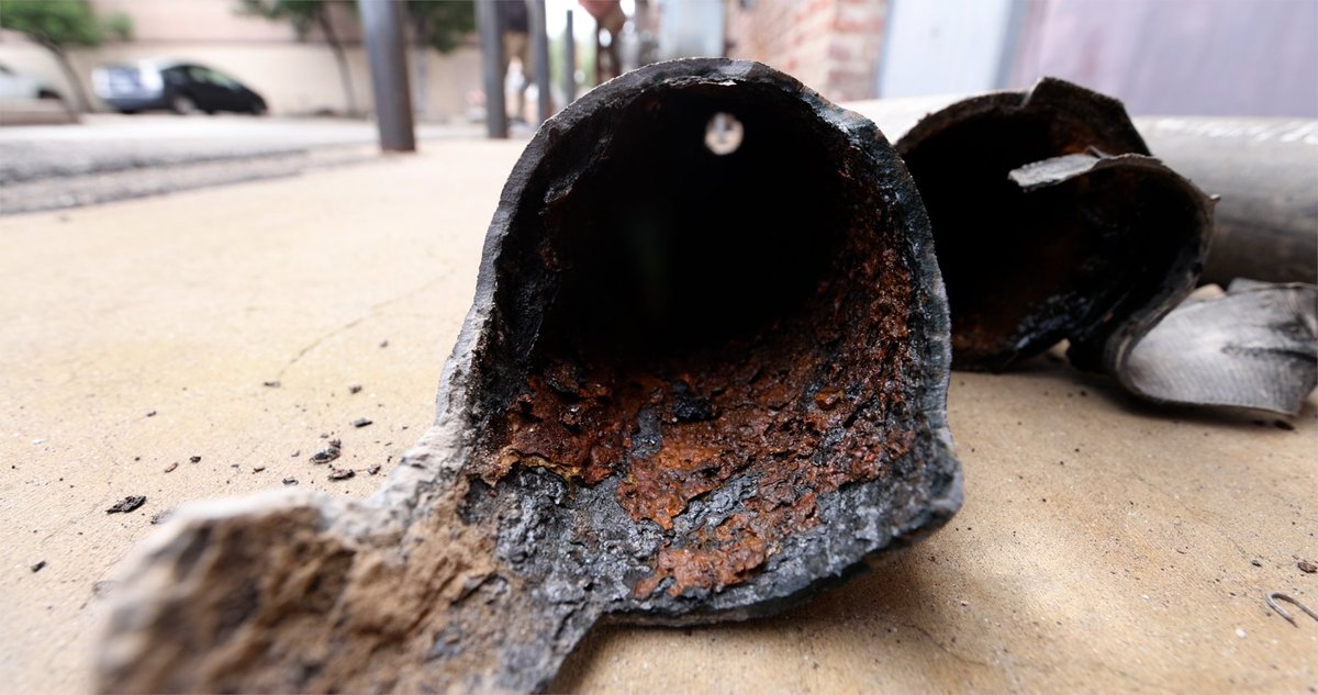 After 4 days of crawling around in the tightest of spaces, we have all new drainage pipes!