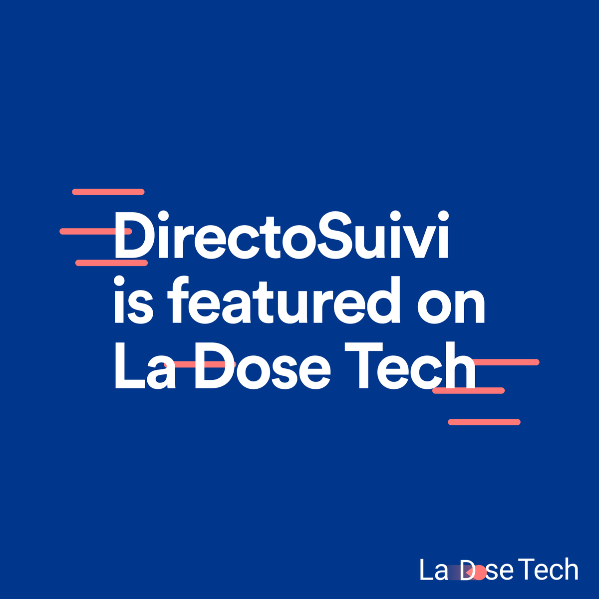 La Dose Tech (@ladosetech) on Twitter photo .<a href="/DirectoSuivi/">DirectoSuivi</a> est l'app de la semaine !
Comment DirectoSuivi améliore la prise en charge des patients par les établissements de santé ?
Rejoignez <a href="/LaDoseTech/">La Dose Tech</a> 👉 bit.ly/3WAM4xX .<a href="/DirectoSuivi/">DirectoSuivi</a> est l'app de la semaine !
Comment DirectoSuivi améliore la prise en charge des patients par les établissements de santé ?
Rejoignez <a href="/LaDoseTech/">La Dose Tech</a> 👉 bit.ly/3WAM4xX