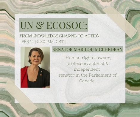 iiwrmb's tweet photo. We are excited to announce the panelist for our second CSW67 Training Session on how to meaningfully engage with UN and CSW, the Honourable Marilou McPhedran! Join us on February 14 at 6:30 PM CST. 

Register now: https://t.co/lVvtdr9dpq https://t.co/WRd9Tzj9Jb