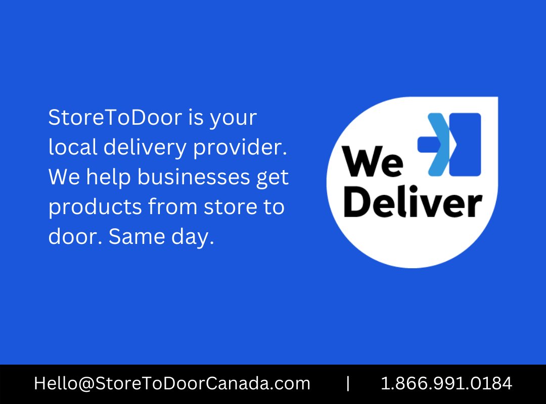 With a focus on local retailers first, StoreToDoor can help you reach a wider client base! Get products to your customer's door the same day orders are submitted.
#wedeliver #supportlocal #delivery #sameday