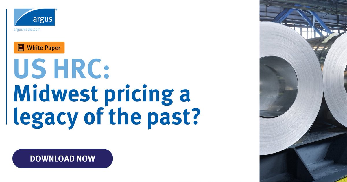 lnkd.in/gN_k9tYR

Latest white paper put together on the US hot-rolled coil market for <a href="/argus_metals/">Argus Metals</a> <a href="/ArgusMedia/">Argus Media</a>