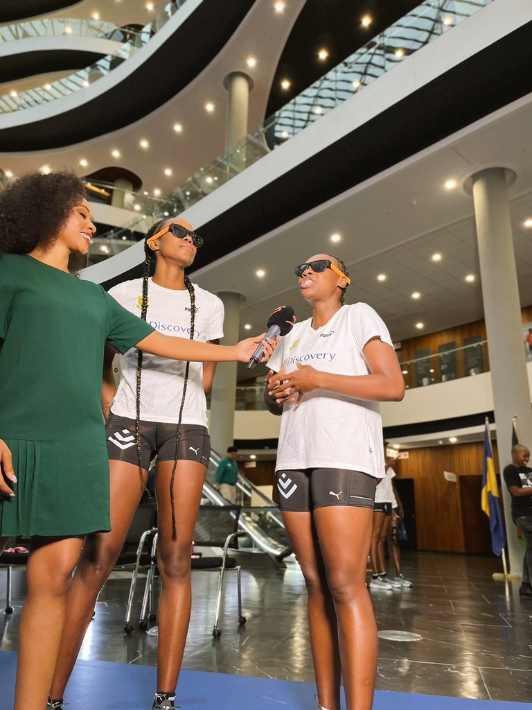 #FBF| About yesterday 🎥

Spar Proteas sharing their excitement after the game-changing announcement of @Discovery_SA as @Netball_SA wellness partner and @Vitality_SA as naming rights sponsor for the Vitality @NetballWorldCup

#VitalityNetballWorldCup #DiscoveryGameChangers