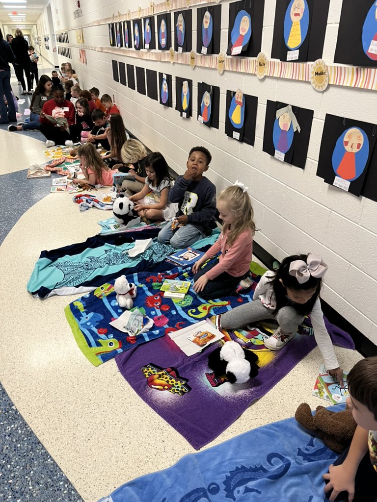 Having a teddy bear picnic to celebrate our end of unit 3 #oneRCE #lex1literacy