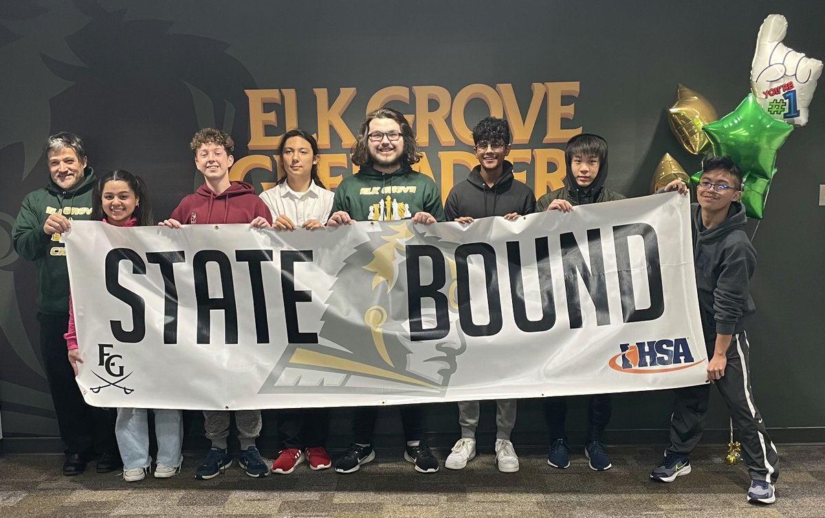 Good luck to our Chess Team who competes at State today! #WeAreEG @EG_Nation @GrenAthletics