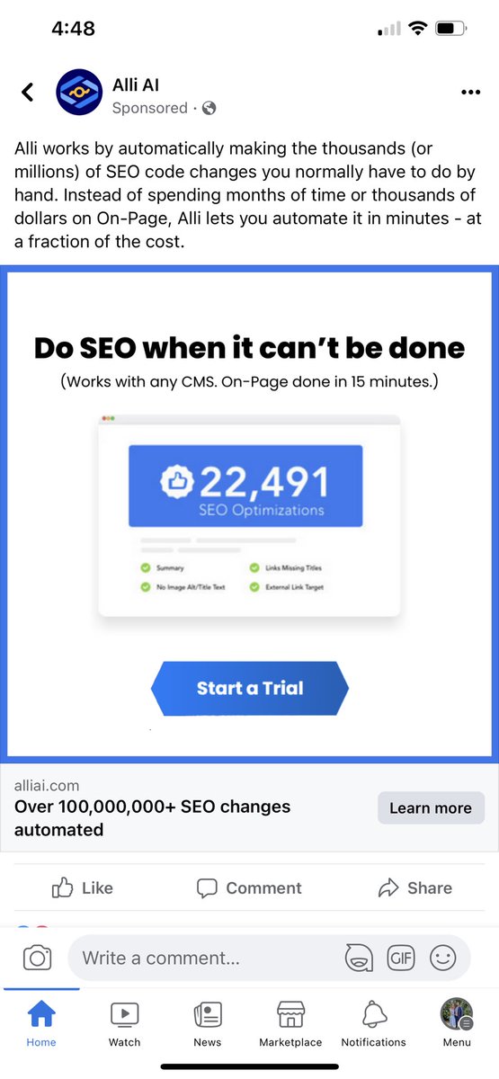 Is it just me… or did every marketing tool get “Powered by AI” this week? #Marketing #SEO #AI