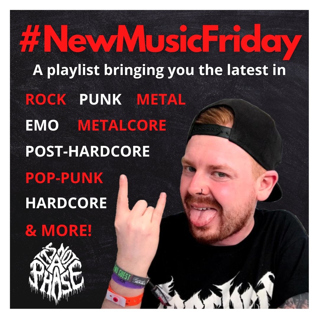 🚨 #NewMusicFriday 🚨

PLAYLIST UPDATED: spoti.fi/3JQlCd9

Feat <a href="/linkinpark/">LINKIN PARK</a> <a href="/ENTERSHIKARI/">ENTER SHIKARI</a> <a href="/youmeatsix/">You Me At Six</a> <a href="/TrashBoatUK/">Trash Boat</a> <a href="/ThePlotInYou/">The Plot In You</a> <a href="/cantswim_/">Cant Swim</a> <a href="/DEADLAKESBOIZ/">Dead Lakes (NEW ALBUM OUT NOW!)</a> <a href="/WeAreRVLS/">R I V A L S🦋😈</a> <a href="/Scowl40831/">SCOWL</a> <a href="/fameonfire/">Fame on Fire</a> and more.

Subscribe to get it emailed to you weekly:
mailchi.mp/e36971be9577/s…