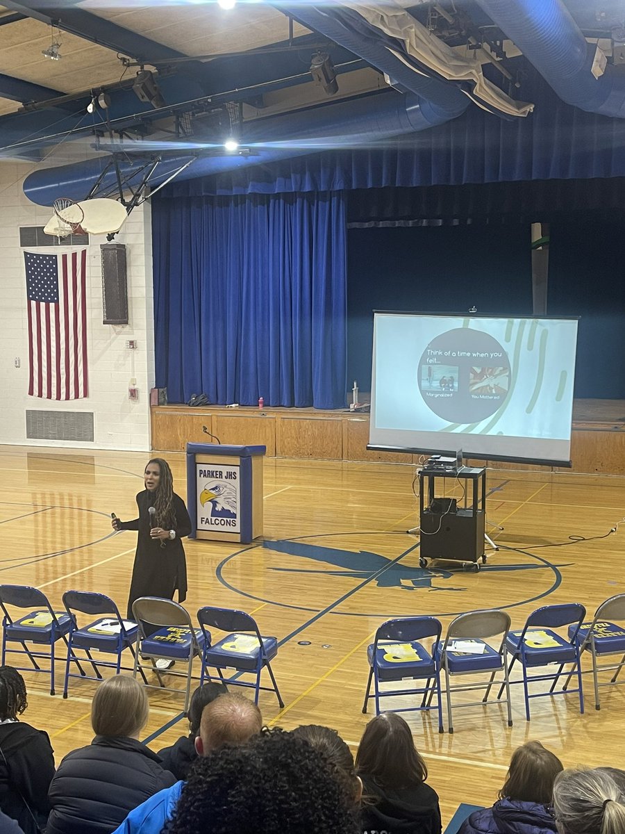 Starting our last school improvement with <a href="/DeEttaMJones/">DeEtta M. Jones (she/her)</a> diving deep into DEI!   This topic is so important and we need to talk more…. Can’t wait to keep@learning from her.  #d161learns