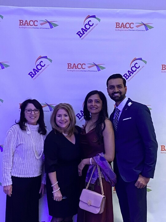 AzzurGroup's tweet image. It was a pleasure sponsoring and attending the Burlington Area Chamber of Commerce Black Tie Gala this past weekend.💃🏽 
Thanks to Herb Chambers for putting on such a great event to help raise awareness and funds to better #BurlingtonMA and our surrounding communities!
#BACC  #COD