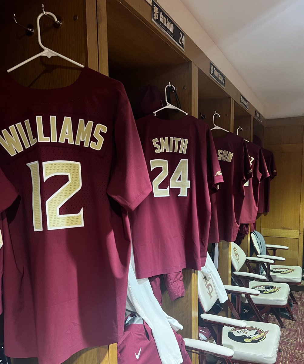 Florida State’s font hits different. So sick to have the names back on. #GoNoles