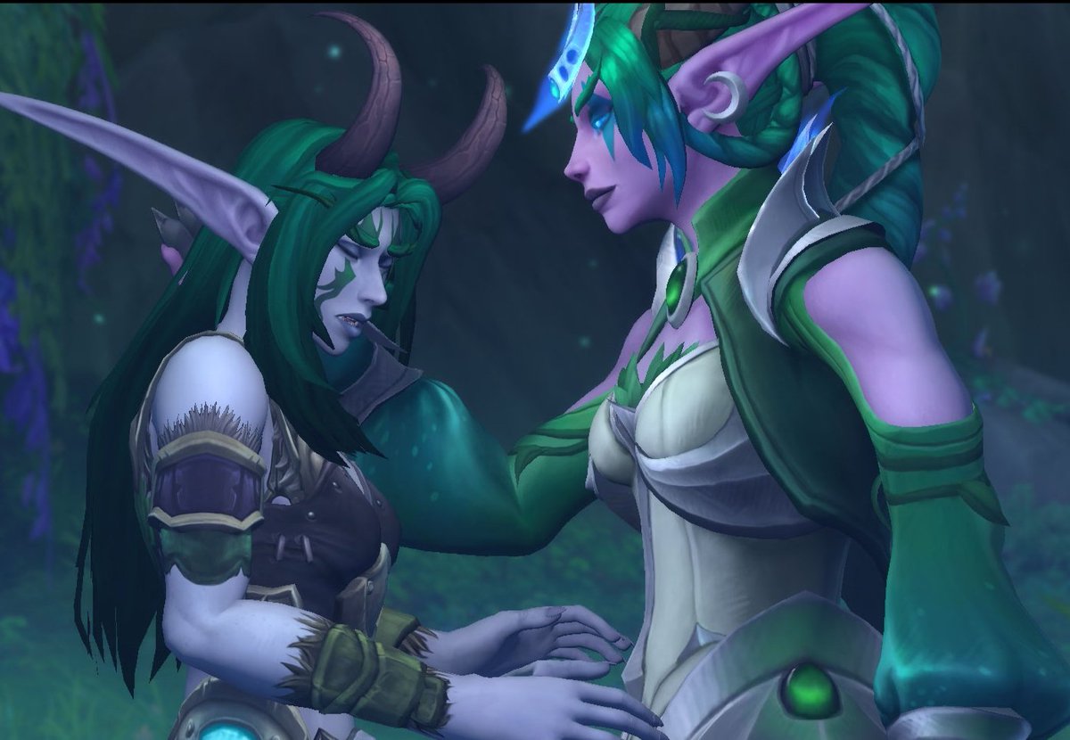 Nightwy_Morgan's tweet photo. La Soñadora, un capítulo de campaña repleto de emociones, despedidas y reencuentros 💚🫂
#WorldOfWarcraft #Dragonflight #WorldOfWarcraftDragonflight #WoWDragonflight #Tyrande #Malfurion #Ysera #Merithra #Gerithus https://t.co/BPJAhMwDe3
