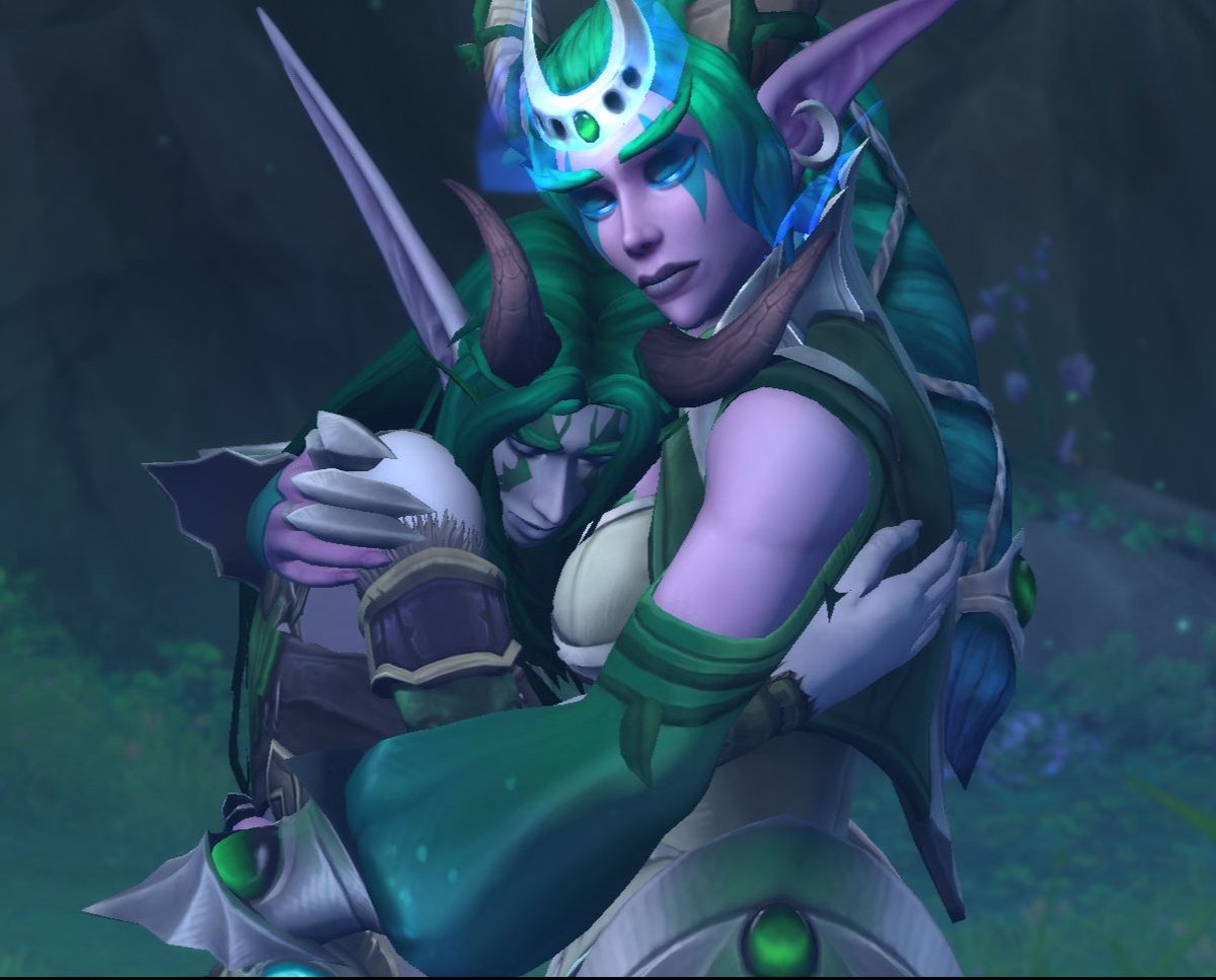 Nightwy_Morgan's tweet photo. La Soñadora, un capítulo de campaña repleto de emociones, despedidas y reencuentros 💚🫂
#WorldOfWarcraft #Dragonflight #WorldOfWarcraftDragonflight #WoWDragonflight #Tyrande #Malfurion #Ysera #Merithra #Gerithus https://t.co/BPJAhMwDe3