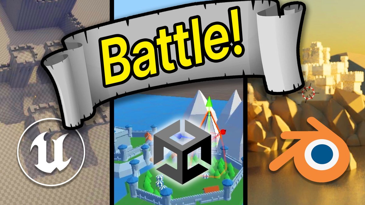 Yup, they're at it again! Rick, Grant & Gary battle it out to make the best castle! You decide who's king of the castle & who's the dirty rascal! 👑 🏰 Watch now 👉 youtube.com/watch?v=Xl4rbF… #drawbridge #gamedev #IndieGameDev #madewithunity #madewithunreal #madewithblender