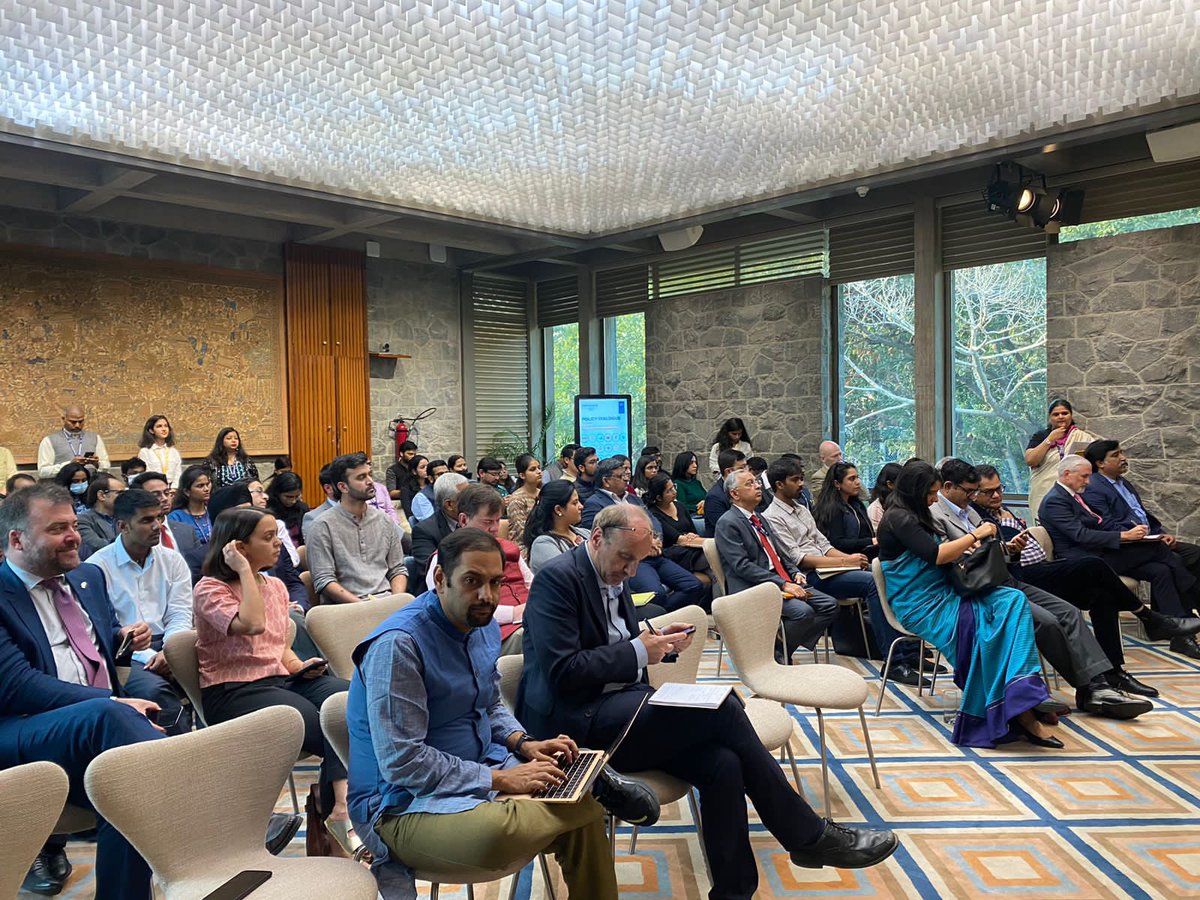 amitabhk87's tweet photo. Pleasure to deliver the keynote address today at the @UNDP_India and @ShivNadarFDN University Policy Dialogue on Digital Solutions for Achievement of #SDGs. Spoke on how digital public infrastructure has been a gamechanger in India, transforming lives of millions across sectors. https://t.co/WQQzVhYPGC