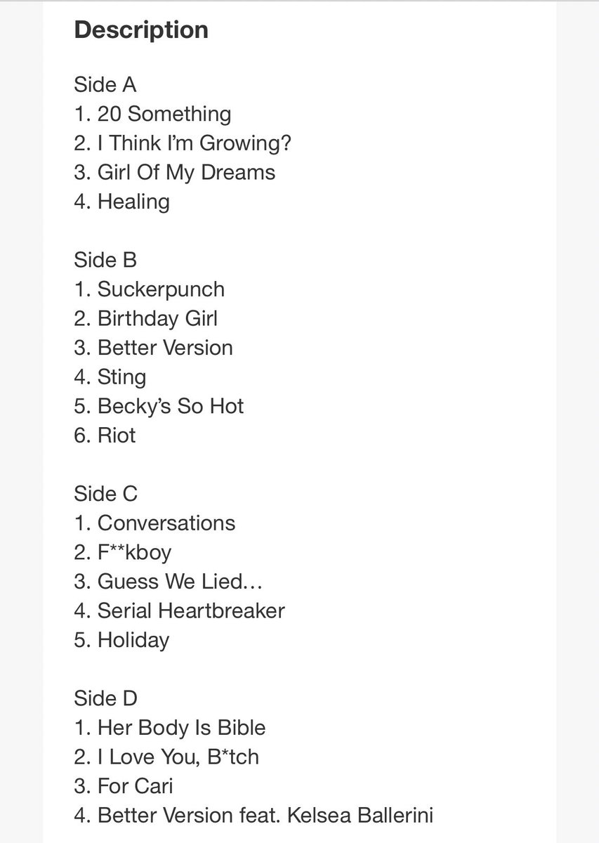 Fletcher News on Twitter "A new Girl Of My Dreams (Deluxe) Lemon