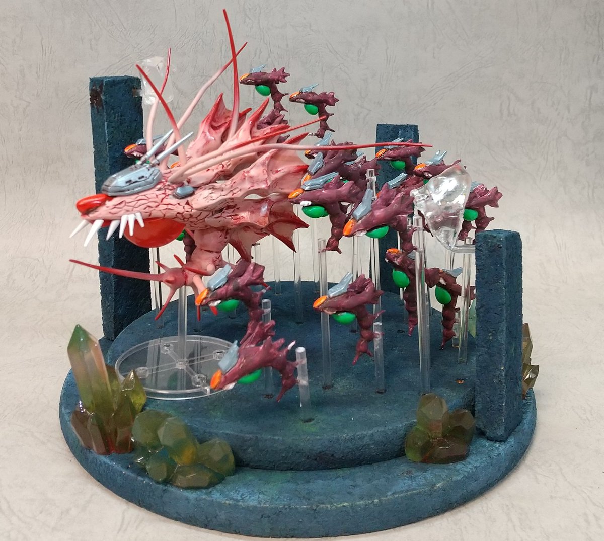 Deep_town's tweet image. A級バイド ウロボロス完成しました(。∀゜°)/
#rtypefinal2