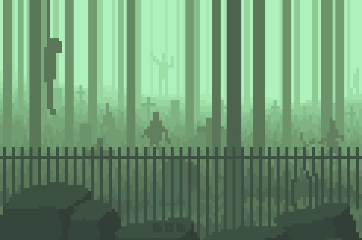 StuntmAEn_Bob's tweet image. T h e y   t r i e d   t o   c o n t a i n   i t . 

#containment #pixel_dailies @Pixel_Dailies 
#pixelart #ドット絵