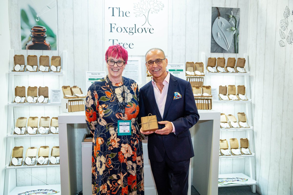 Was a pleasure to have <a href="/thefoxglovetree/">The Foxglove Tree</a> at the Spring Fair #SBS Pavilion - you were great! <a href="/SpringAutFair/">Spring & Autumn Fair</a>