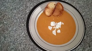 WelcomeFriend19's tweet photo. Tomato-potato soup, feta cheese &amp; fried bread!
Σούπα ντομάτας-πατάτας με φέτα &amp; τηγανισμένο ψωμί!

https://t.co/a9U2V4egiU https://t.co/f6fhIzIstk