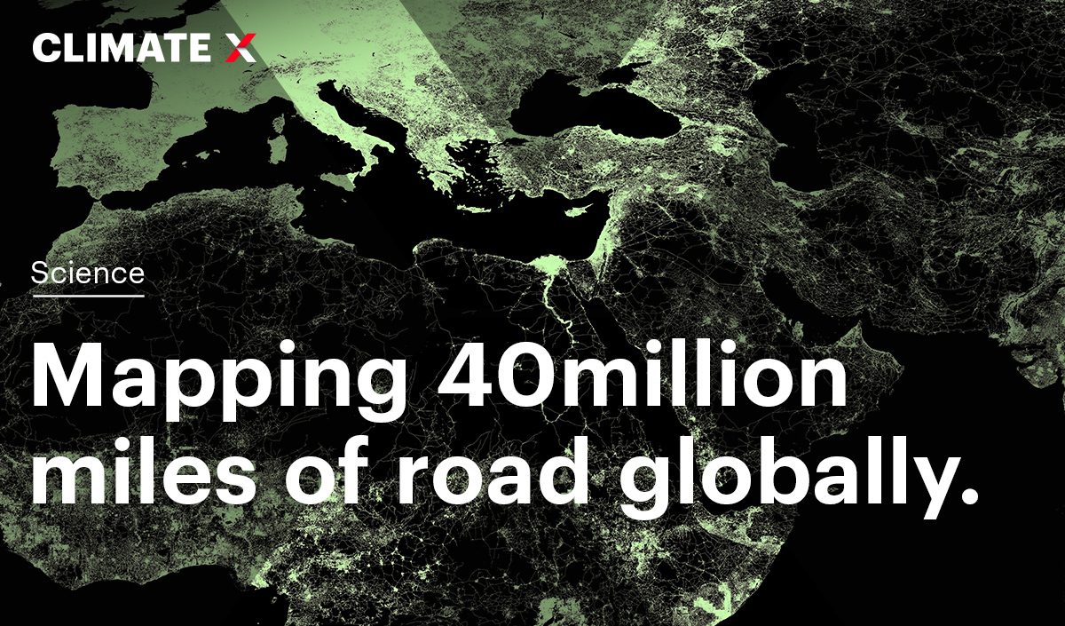 ClimateXLtd's tweet photo. Global roads data helps better model the role of humans in contributing to global fire risk. Knowing the location of roads helps us predict where fires could start.
Full context ๐ https://t.co/PKfaO7vBCx
#climatescience #climatetech #climaterisk #coolstuff #funwithdata https://t.co/HGPojjlT8e