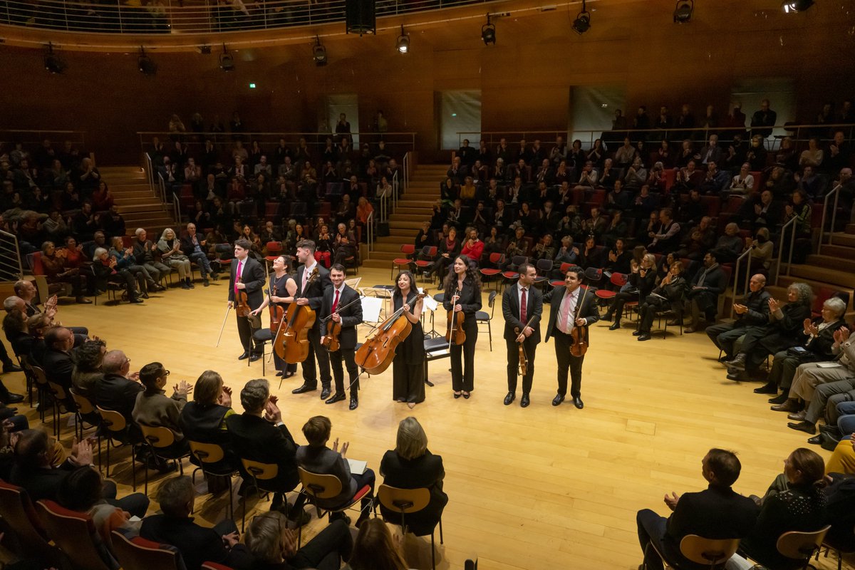 West-Eastern Divan Orchestra (@divanorchestra) on Twitter photo Unforgettable performance of the West-Eastern Divan Ensemble at the <a href="/boulezsaal/">Pierre Boulez Saal</a> in Berlin! The ensemble will reunite in a few weeks for the tour in the United States.
Dates & Program: west-eastern-divan.org/divan-ensemble…
📸 Peter Adamik Unforgettable performance of the West-Eastern Divan Ensemble at the <a href="/boulezsaal/">Pierre Boulez Saal</a> in Berlin! The ensemble will reunite in a few weeks for the tour in the United States.
Dates & Program: west-eastern-divan.org/divan-ensemble…
📸 Peter Adamik
