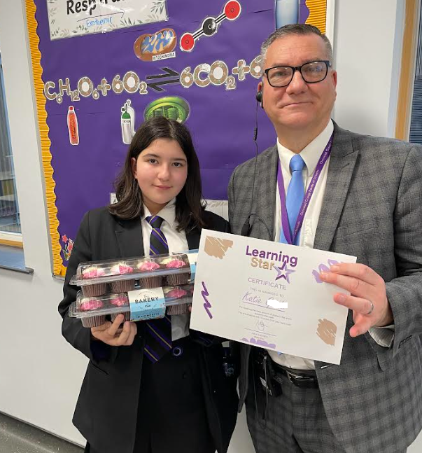 OACarlton's tweet photo. Congratulations to Katie, our last Learning Star of the half term. Well done Katie! #itswhoiam #learningstar @OACarlton https://t.co/EiO63Fv5um